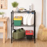 Hyper Tough Multipurpose 3-Tier Wire Shelving Rack, Black, 750 lbs Capacity - Image 8