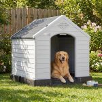 Waleaf Plastic Dog House Outdoor Indoor for Small Medium Larige Dogs,Waterproof Dog Houses with Elevated Floor and Air Vents,Durable Ventilate & Easy Clean and Assemble - Image 21