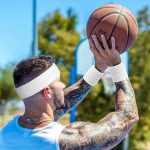 6pack Sweatbands Sports Headband for Men & Women - Moisture Wicking Athletic Cotton Terry Cloth Sweatband ,Cooling Moisture Wicking Headbands - Image 2
