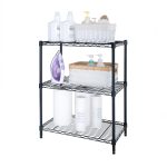 Hyper Tough Multipurpose 3-Tier Wire Shelving Rack, Black, 750 lbs Capacity - Image 4